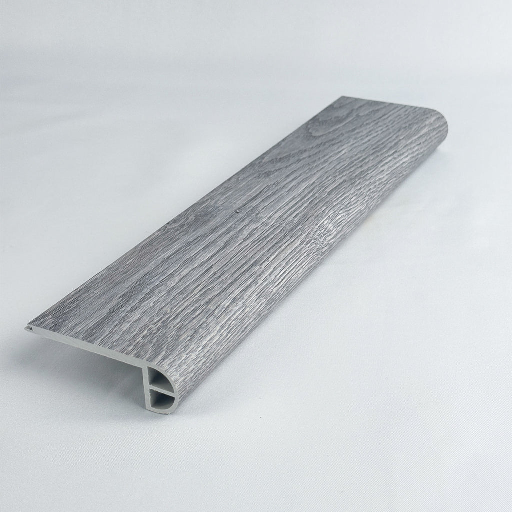 Stair Nose 8ft Silvery Plain Oak
