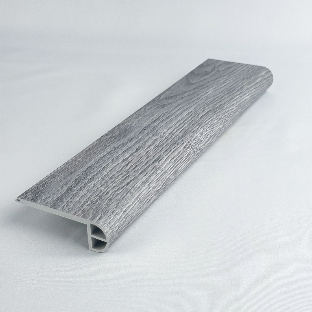 Stair Nose 8ft Silvery Plain Oak