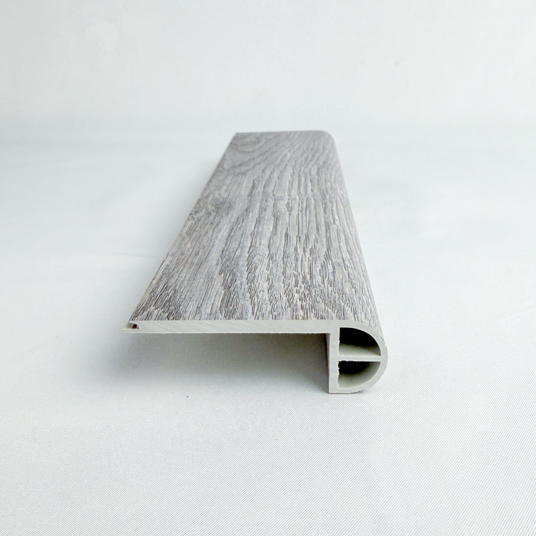 Stair Nose 8ft Silvery Plain Oak