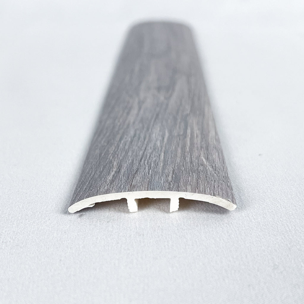 T-Molding Curved 8ft Silvery Plain Oak